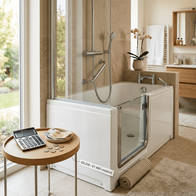 Prix baignoire à porte en 2026 : tarifs complets par modèle